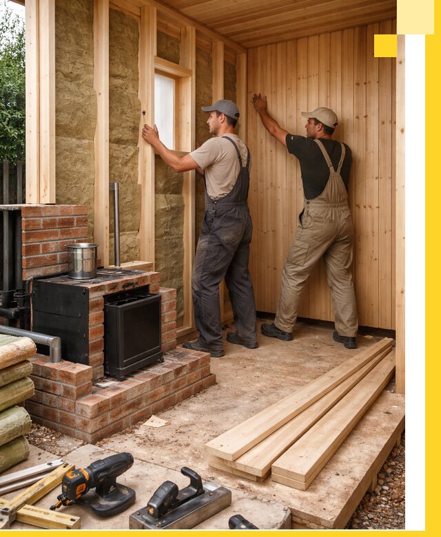 Строительство и установка дачных саун под ключ в Смоленске