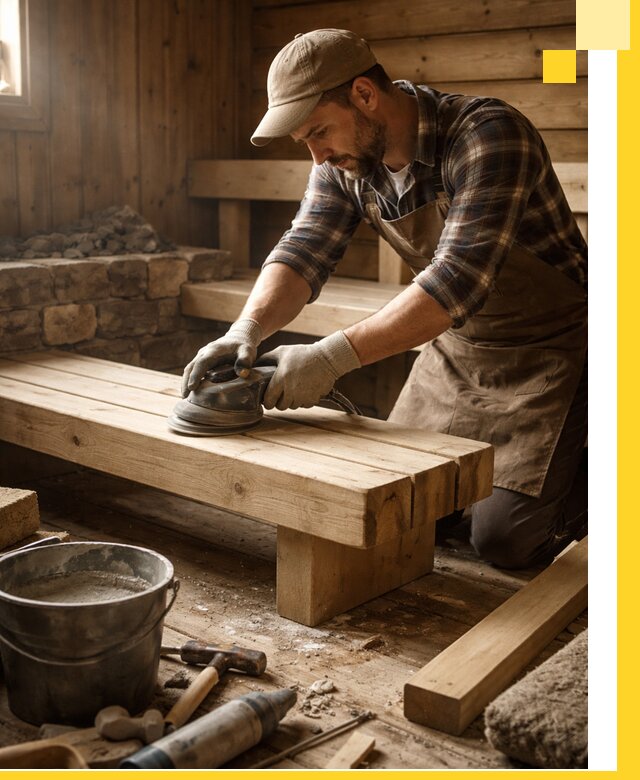 Ремонт бань под ключ в Смоленске с гарантией качества и сроков