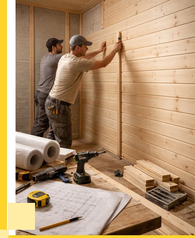 Обшивка бани вагонкой в Смоленске от 1231 р., ЭриданСмл