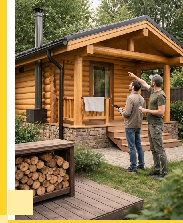 Бани для дачи под ключ в Смоленске от 256375 р. | ЭриданСмл