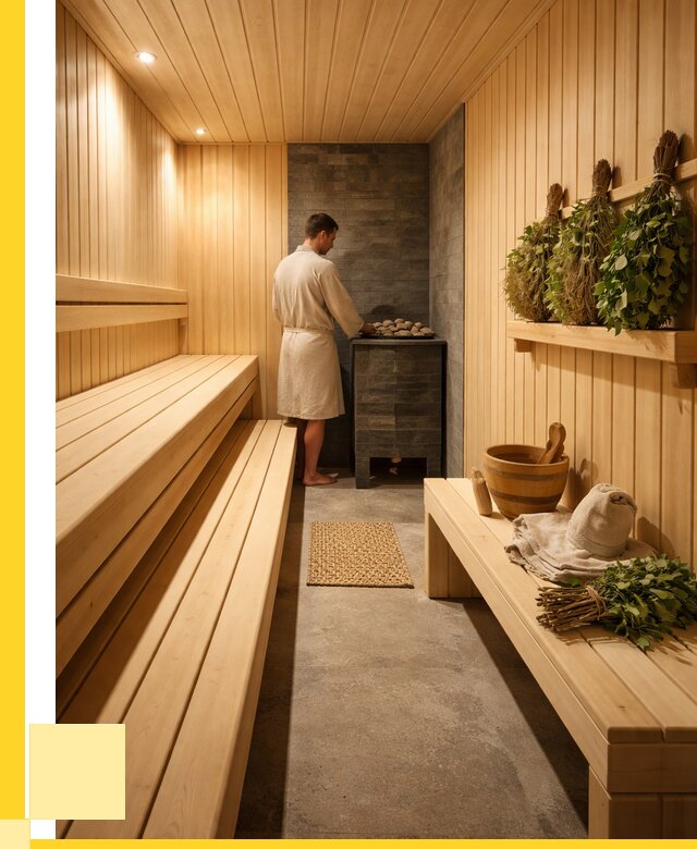 Отделка парной под ключ в Смоленске от 358925 р. | ЭриданСмл