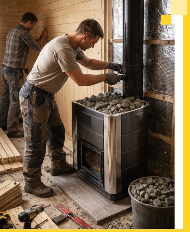 Проектирование и строительство парилок для бани в Смоленске под ключ