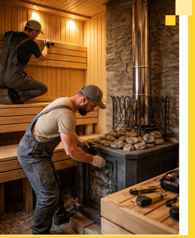 Комплексный дизайн бань, саун и зон отдыха в Смоленске