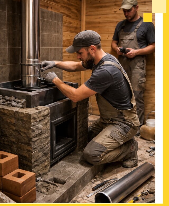 Изготовление и установка банных печей под ключ в Смоленске