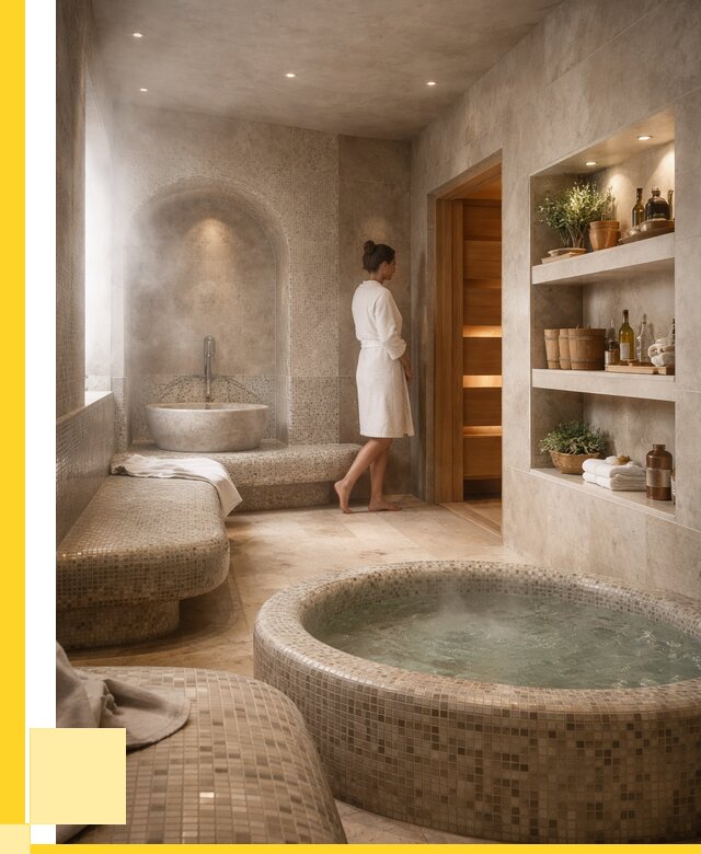 Строительство бани с хамамом в Смоленске от 769125 р. | ЭриданСмл