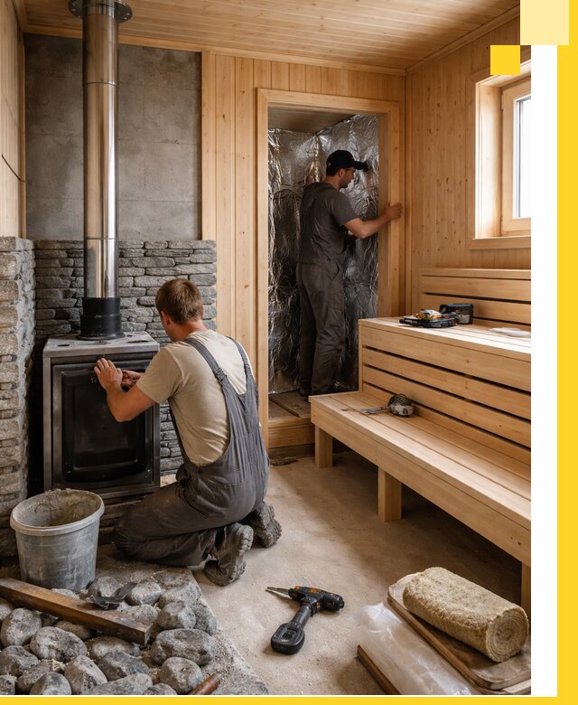 Строительство и изготовление бань под ключ в Смоленске