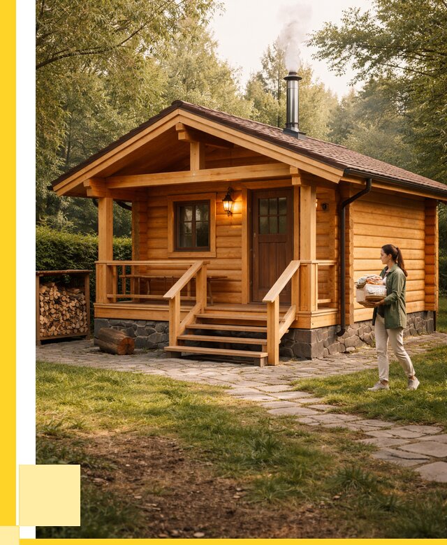 Купить баню под ключ в Смоленске от 666575 р. | ЭриданСмл