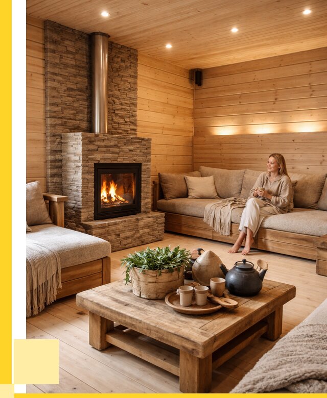 Проект бани с комнатой отдыха в Смоленске от 35893 р. | ЭриданСмл