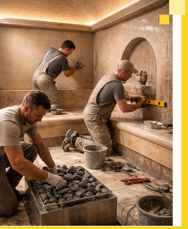 Проектирование и строительство хамама и сауны в Смоленске