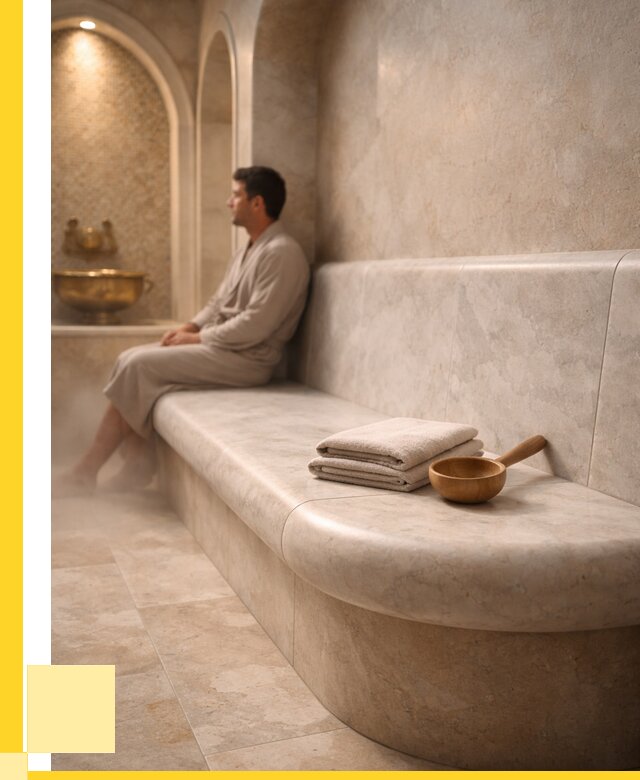 Сиденья для хамама в Смоленске под ключ от 12306 р. | ЭриданСмл