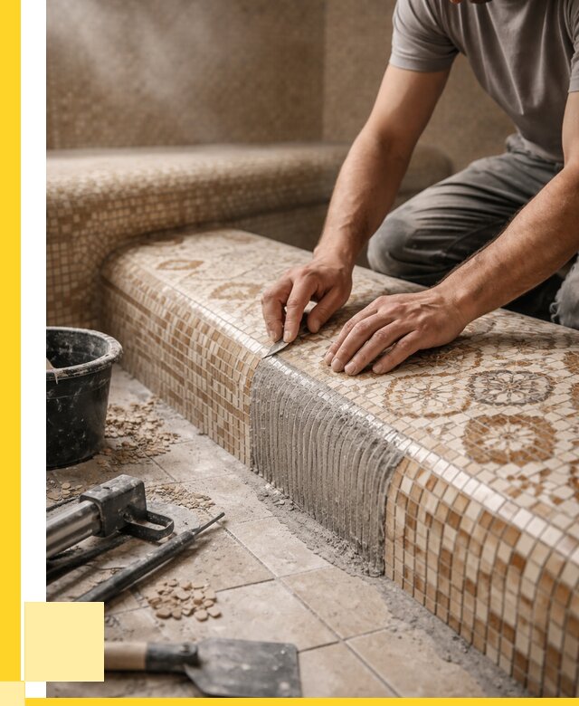 Плитка для хамама под ключ в Смоленске от 3589 р. | ЭриданСмл