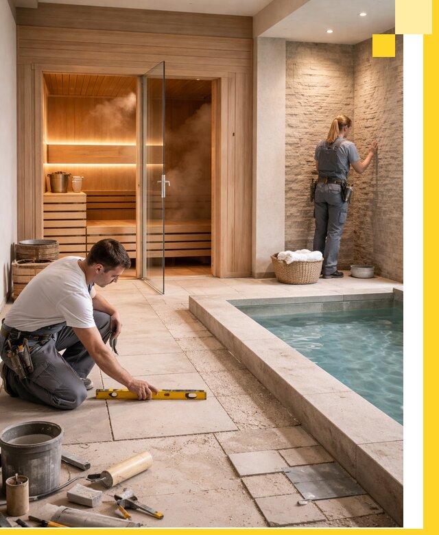 Комплексный дизайн и отделка интерьеров SPA под ключ в Смоленске